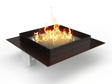 MICO BURNER 800 - Outdoor gas central fireplace by Planika - view 2