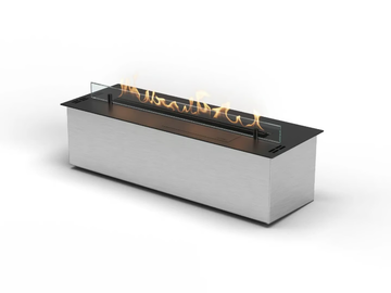 PRIMEFIRE - Built-in bioethanol fireplace by Planika - view 2