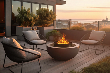 STELLA BURNER 500 - Outdoor central gas fireplace by Planika - view 3
