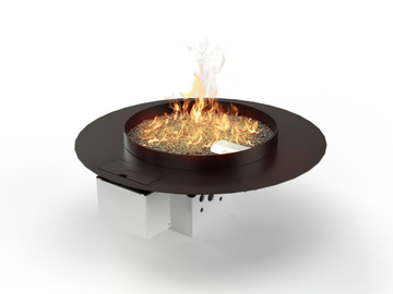 STELLA BURNER 600 - Outdoor gas fireplace with remote control by Planika - view 2