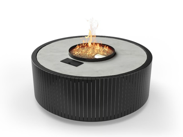 STELLA TABLE - Outdoor gas fireplace with remote control by Planika - view 2