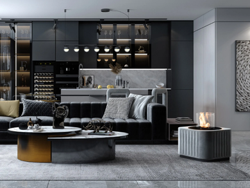 RONDO AUTOMATIC - Bioethanol steel fireplace by Planika - view 3