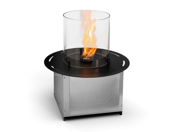 RONDO AUTOMATIC - Bioethanol steel fireplace by Planika - view 2