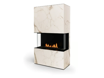 STONE - Bioethanol Dekton® fireplace by Planika - view 2
