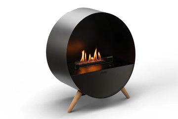 BUBBLE WALL & FLOOR - Open bioethanol freestanding fireplace by Planika - view 3