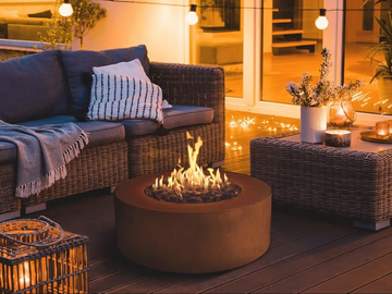 GALIO STAR CORTEN - Gas outdoor freestanding fireplace by Planika - view 3