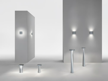 BLEND - LED die cast aluminium Outdoor wall Lamp by Platek - view 3