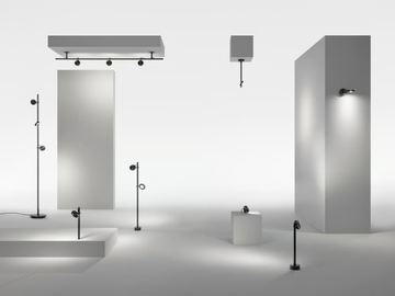 FROG - Adjustable aluminium Outdoor floodlight by Platek - view 3