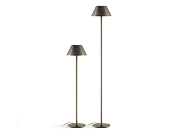 MESH - LED aluminium floor lamp by Platek - view 2