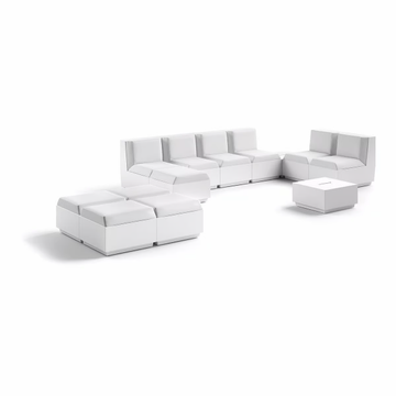 BIG CUT - Low polyethylene coffee table by Plust - view 3