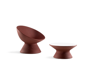 FADE - Polyethylene garden armchair by Plust - view 3
