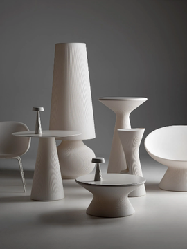 FADE - Polyethylene garden table by Plust - view 3