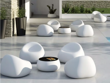 GUMBALL - Polyethylene armchair by Plust - view 2
