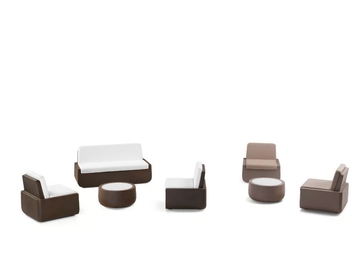 BOLD - Polyethylene garden armchair by Plust - view 3