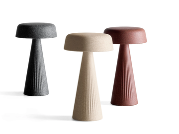FADE - LED cordless polyethylene table lamp by Plust - view 2