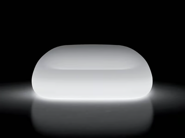 GUMBALL - Polypropylene garden sofa with light by Plust - view 2