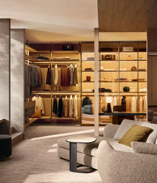 LEXINGTON - Sectional walk-in wardrobe by Poliform - view 3