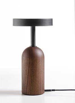 EKERO MOVE - LED walnut table lamp by Porada - view 3
