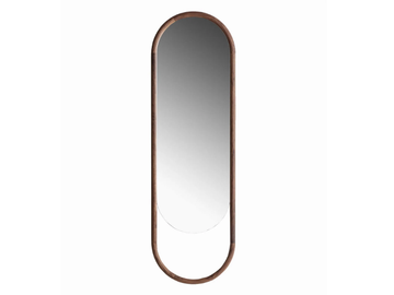 BACKSTAGE - Oval framed wall-mounted mirror by Porada - view 2