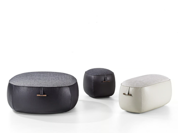 LAGOM - Fabric pouf by Porada - view 2