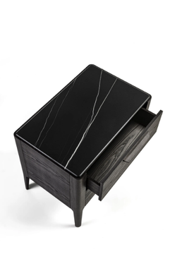 ZIGGY NIGHT XL - Wooden bedside table by Porada - view 3