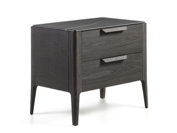 ZIGGY NIGHT XL - Wooden bedside table by Porada - view 2