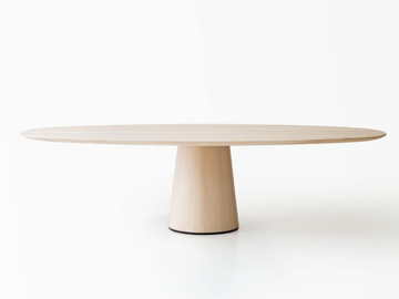 MATERIC - Oval ash table by Porro - view 2