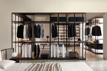 STORAGE DRESSING ROOM - Sectional custom walk-in wardrobe by Porro - view 3