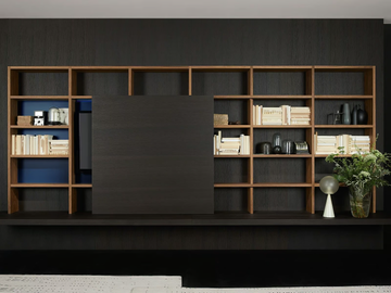SYSTEM - Open wall cabinet by Porro - view 2