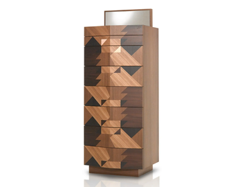MAGGIO - Wooden chest of drawers by Porro - view 3