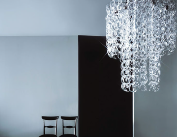 P-LIGHT - Crystal chandelier by Porro - view 2