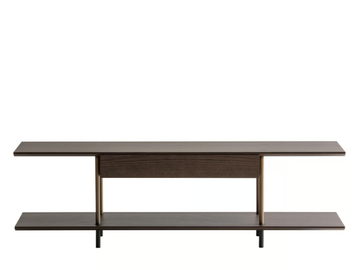 ARIAL 870/MB - Open freestanding wooden bookcase by Potocco - view 2