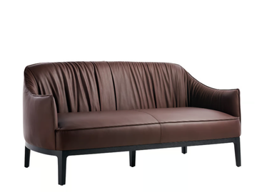 BLOSSOM 840/D - Leather sofa by Potocco - view 2