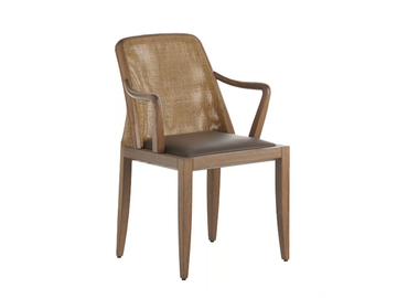 GRACE 834/P - Ash easy chair with armrests by Potocco - view 2