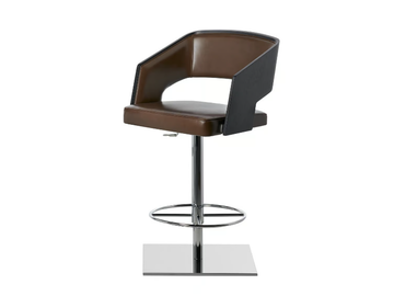 JOLLY 751/AII-GAS - High stool with footrest by Potocco - view 2