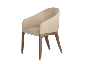 MIURA 776/PW - Eco-leather easy chair with armrests by Potocco - view 2