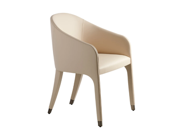 MIURA 776/P - Eco-leather easy chair with armrests by Potocco - view 2