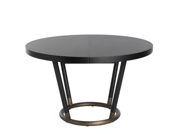 PIPE 885/TC - Extending round wooden table by Potocco - view 2