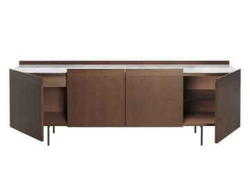 AVANT 884/MB1 - Ash sideboard with doors by Potocco - view 2