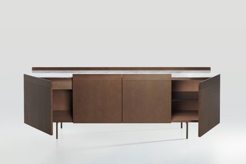 AVANT 884/MB1 - Ash sideboard with doors by Potocco - view 3