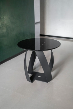 BON BON 770/TB - Round side table with marble top by Potocco - view 3