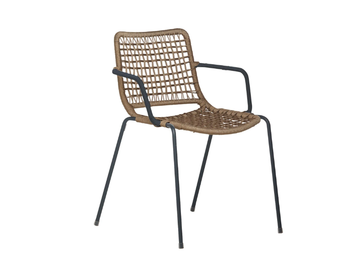 EGAO 037/P - Rope garden easy chair with armrests by Potocco - view 2