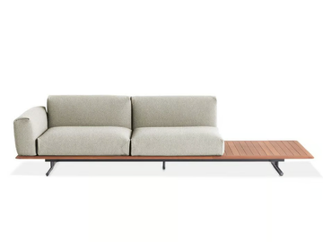 GRAPHIC 955/D-OUT - Fabric garden sofa by Potocco - view 2