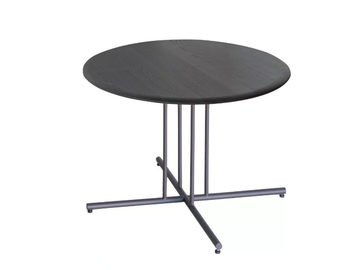 GRAPHIC 955/TBC-60 / 80 - Round ash and metal coffee table by Potocco - view 3