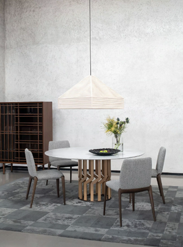 HIRU 947 - Upholstered fabric chair by Potocco - view 3