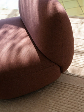 JADE 953/L - Fabric armchair by Potocco - view 3