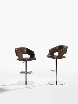 JOLLY 751/AII-GAS - High stool with footrest by Potocco - view 3