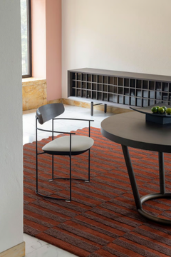 KEEL LIGHT 922/PMB - Metal easy chair with armrests by Potocco - view 3