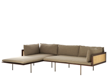 LOOM 880/DCL-DCM - Sectional fabric sofa by Potocco - view 2