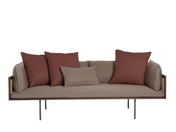 LOOM 880/DR-OUT / 880/DR-200-OUT - 3 seater fabric garden sofa by Potocco - view 2